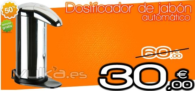 Dosificador de jabn con un 50% de descuento