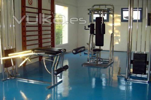 Gimnasio clinica dependencias