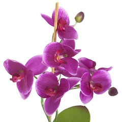 Planta artificial flores orquidea lila en lallimonacom detalle2