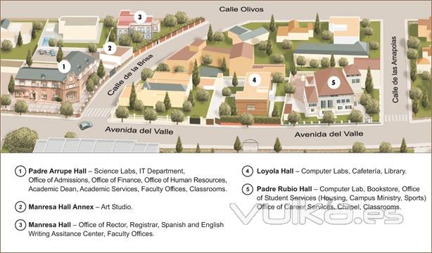 Mapa de SLU Madrid