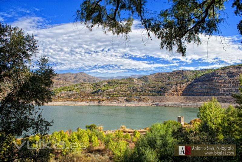 Pantano de Beninar por Antonio Siles, fotgrafo de Almera