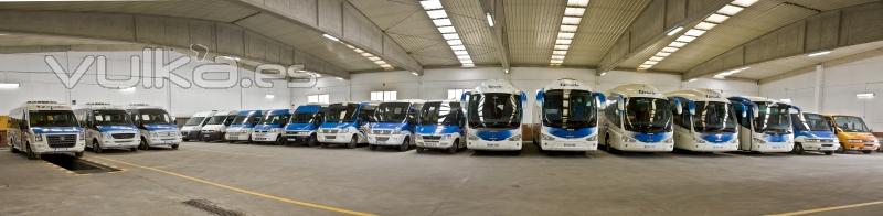 Flota autobuses y microbuses