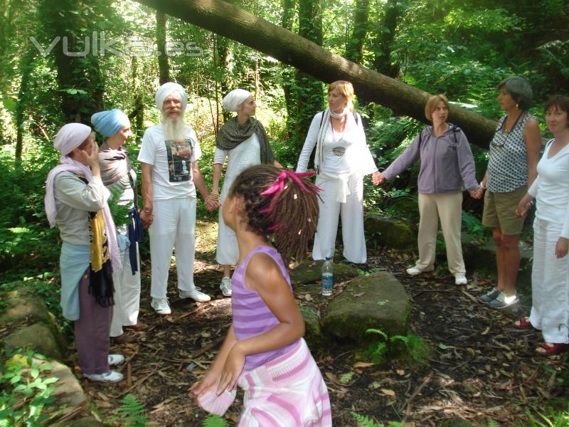 Tiempo libre durante el Festival de Yoga