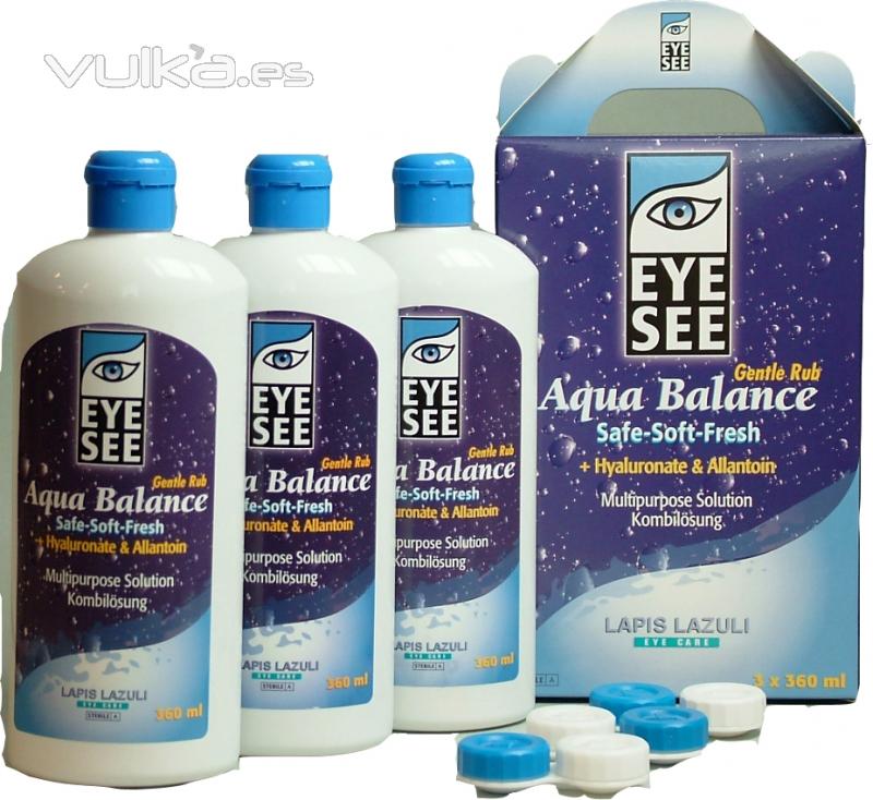 Pack 3 x 360 ml  S. Unica Aqua BAlance con Hialuronato y Alantoina