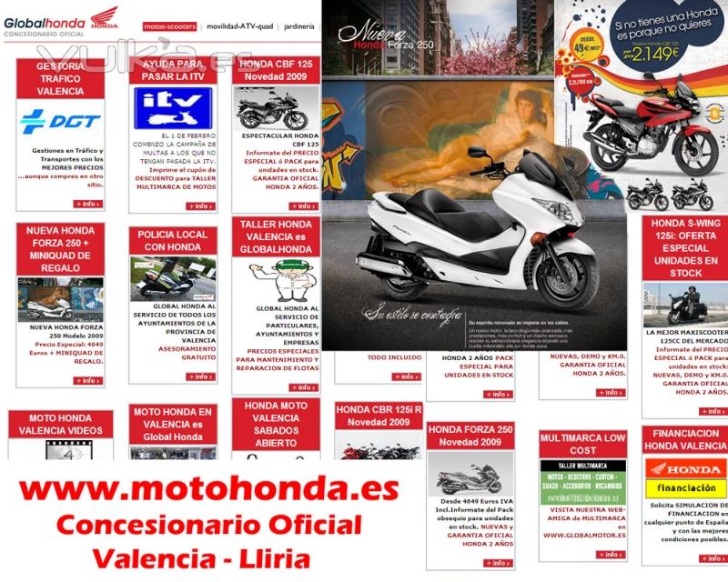 WEB MOTO HONDA VALENCIA