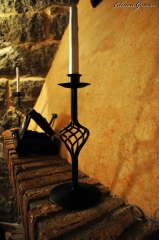 Detalle de la chimenea