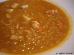 Arroz con marisco