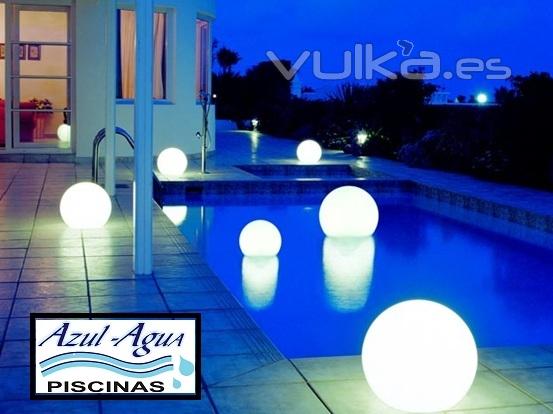 LUCES PARA PISCINA FLOTANTES