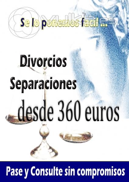 carteleria - divorcios 360 euros
