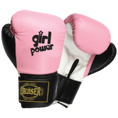 Guantes de boxeo girl power en color rosa