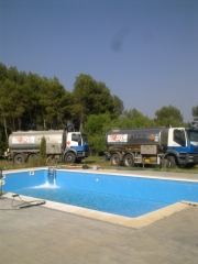 LLenado de piscina