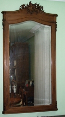 Espejo barroco con talla