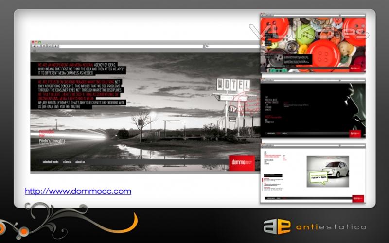 Web Dommo by Antiestatico
