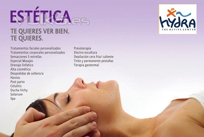 Centro de estetica, masajes, tratamientos faciales, corporales, remodelantes, depilacin lser.