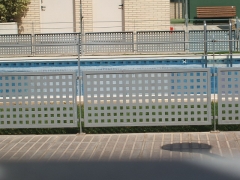 Valla chapa troquelada