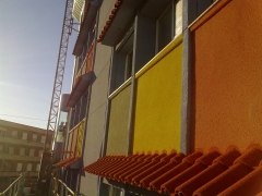 Corcho natural proyectado