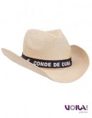 Gorros promocionales paja