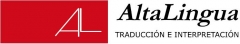 Logotipo de AltaLingua Traducciones