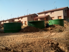 Instalacion oxidacion total, 42 viviendas en burgos