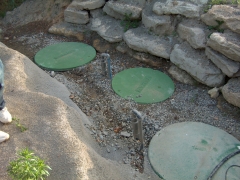 Instalacion oxidacion total, vivero los planteles, castellar