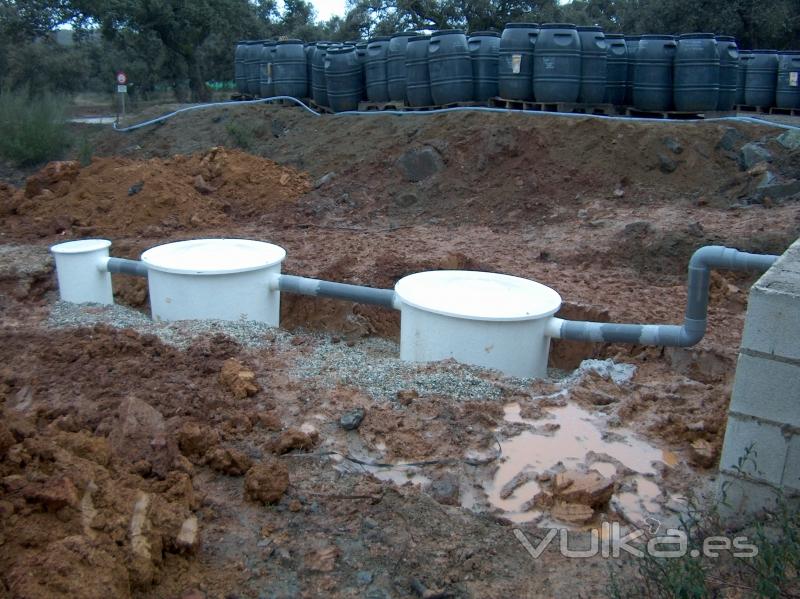 Instalación Separador de hidrocarburos, Mina Aguablanca, Badajoz.