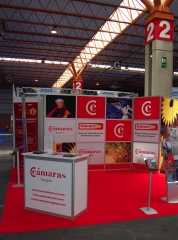 Impresion y montaje de stand modular en feria de zaragoza