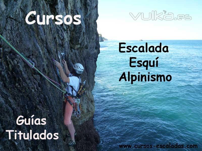 Logo Cursos y Escaladas Guiadas