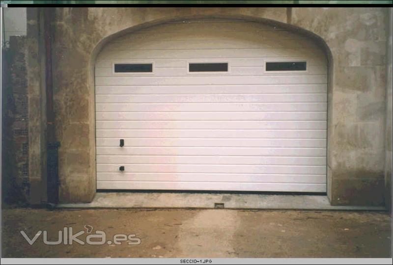 Puertas seccional