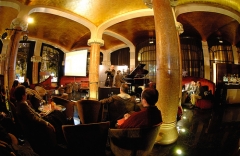 Nuestro cuarteto de jazz en casa fuster barcelona
