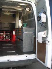 Equipamiento furgoneta