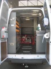 Equipamiento furgoneta