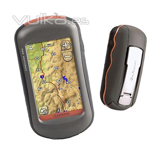GPS con pantalla tactil, modelo OREGON 450, marca GARMIN .Ref.MGAE2