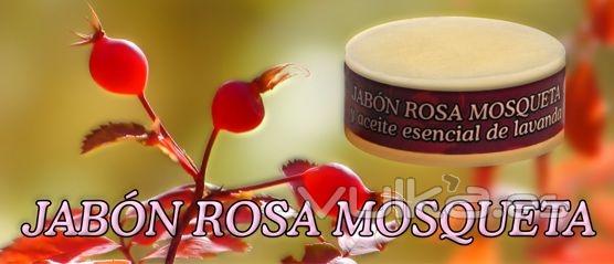 Jabón de rosa mosqueta.