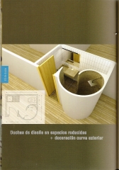 Cuarto de bano con ducha en caracol con paneles prefabricados