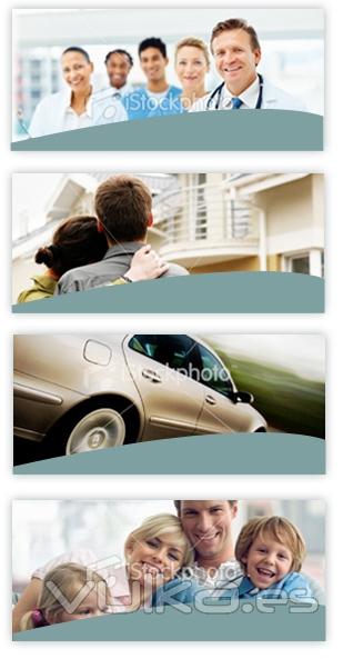 seguros de salud, hogar, vivienda, coche, auto, decesos