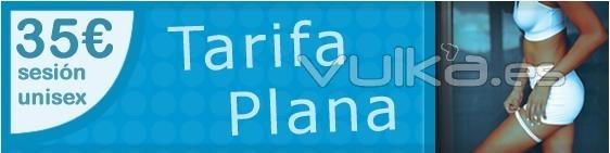 Tarifa plana 35EUR y bono de 10 sesiones 320EUR