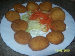 Huevos rebozados