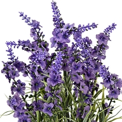 Planta artificial lavanda lila oscuro en lallimonacom detalle1