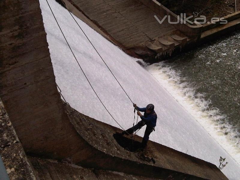 Trabajos en pantanos