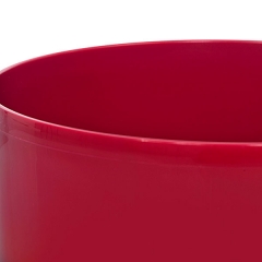 Maceta de plastico granate en lallimonacom detalle1