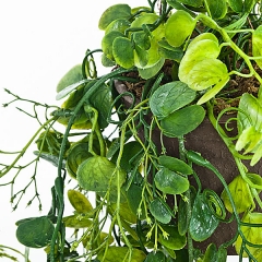 Planta artificial colgante sweet pea en lallimonacom detalle1