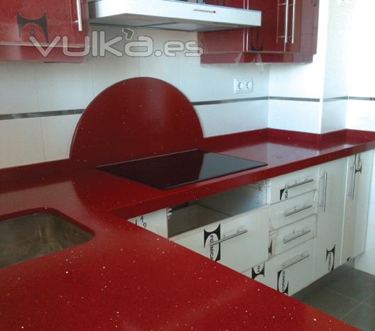 Ejemplo instalacin cocina Silestone 2