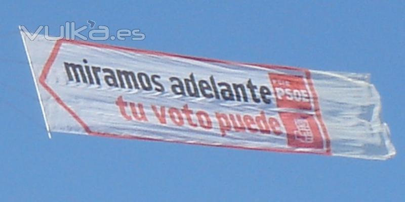 Publicidad Aérea PSOE