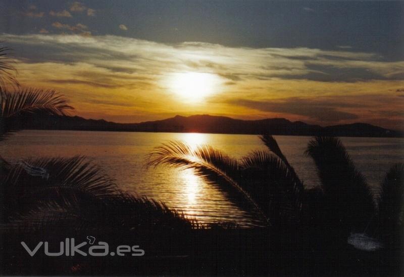 PUESTA DE SOL EN LA MANGA DEL MAR MENOR