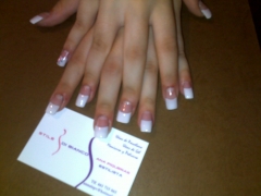 Unas de gel y porcelana por 20eur a domicilio
