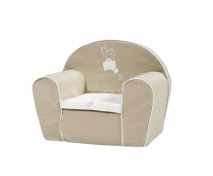Sillon desenfundable isla beige, de praia