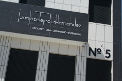 Fachada estudio de arquitectura