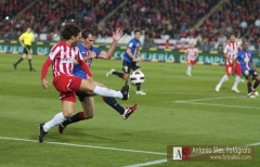 Liga bbva futbol almeria + atletico de madrid +antonio siles, fotografo