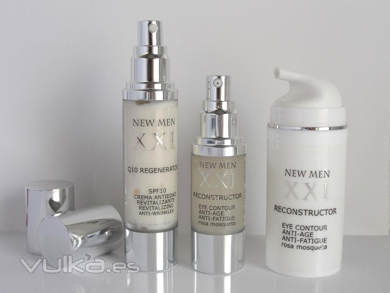 Cosmeticos NEW MEN XXI 100% naturales, Alta cosmética al mejor precio.