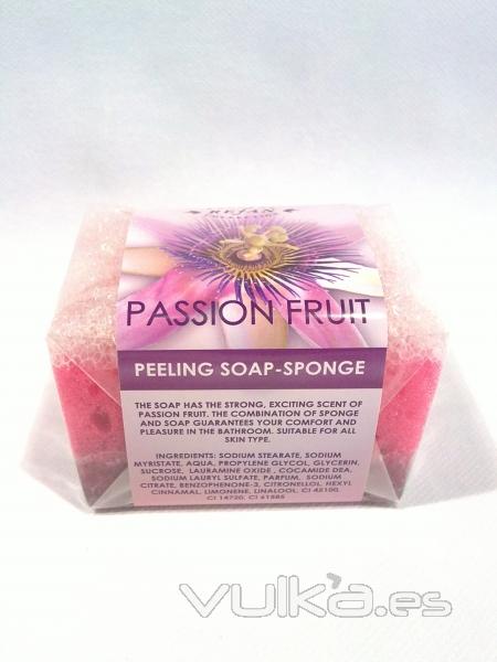 Jabn Esponja Peeling Passion Fruit